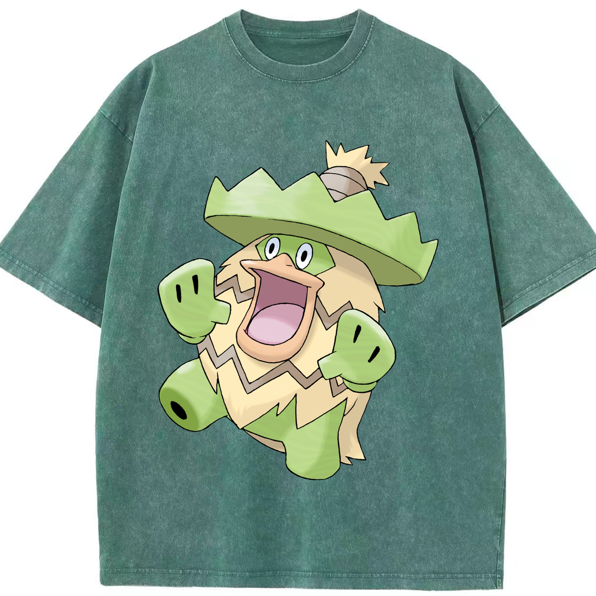 （画像用） ポケットモンスター Pokémon 綿100% ヴィンテージ風 半袖Tシャツ（フロントプリント）